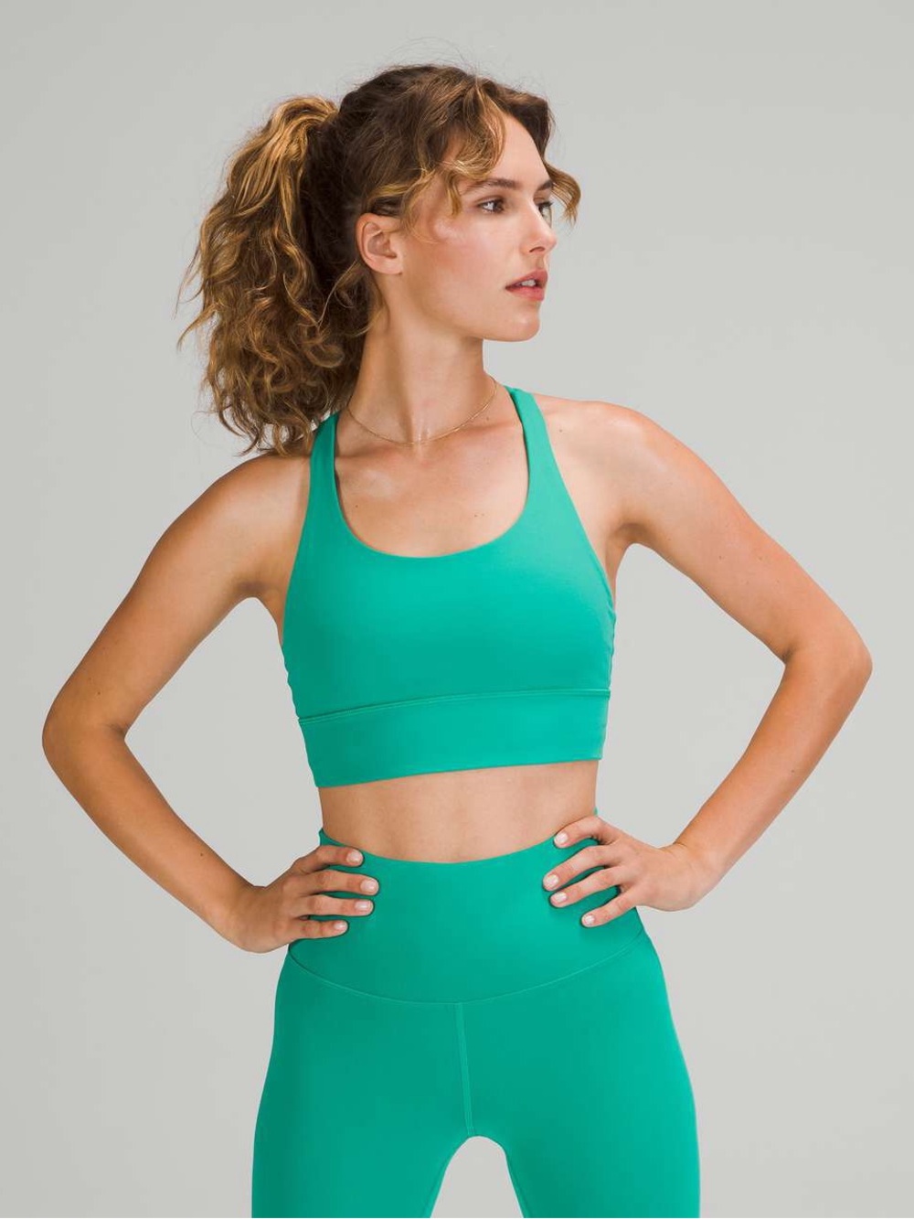 Lululemon Energy Longline Bra Rib size 10